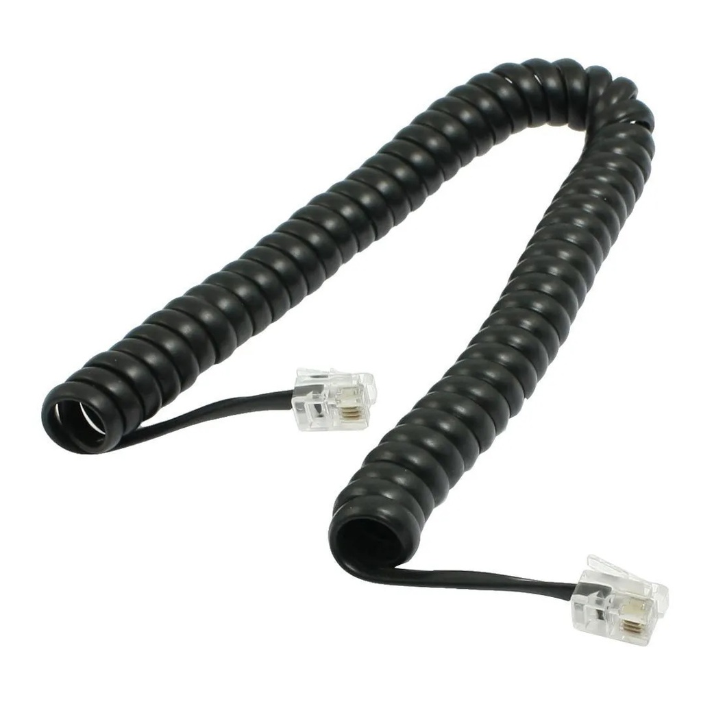 Grandstream Cable de telefono espiral RJ45