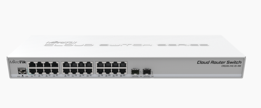 Mikrotik Router Switch CRS326-24G-2S+RM