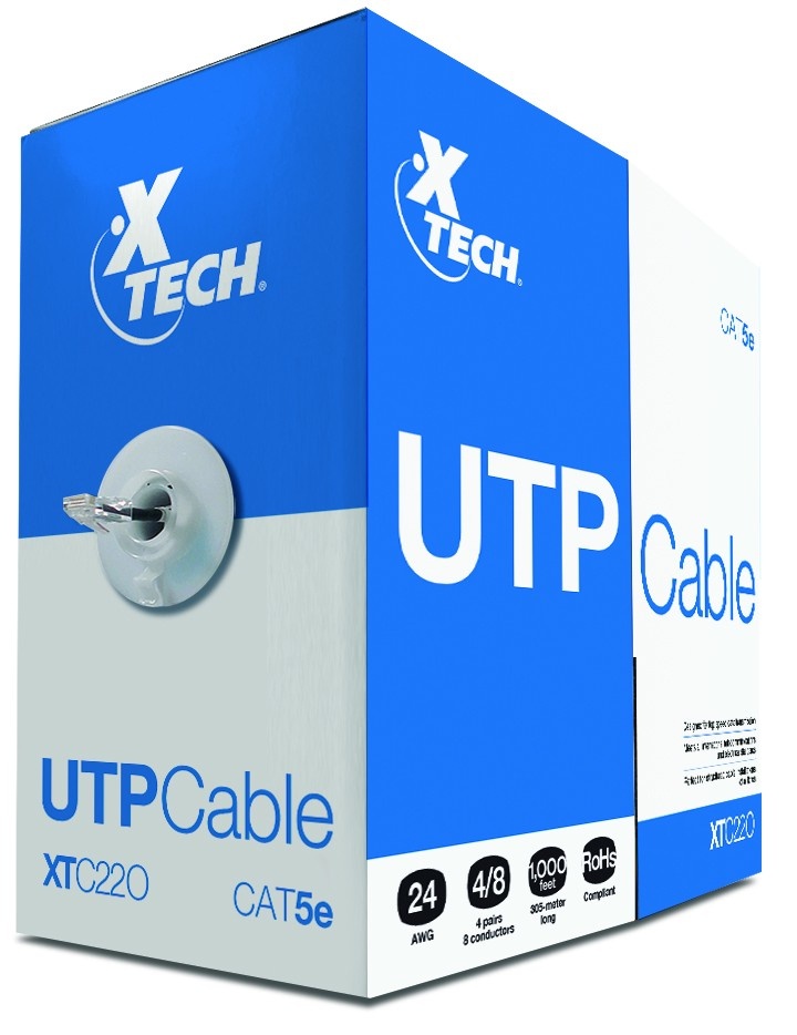 Xtech Pie Cable UTP CAT5E Gris