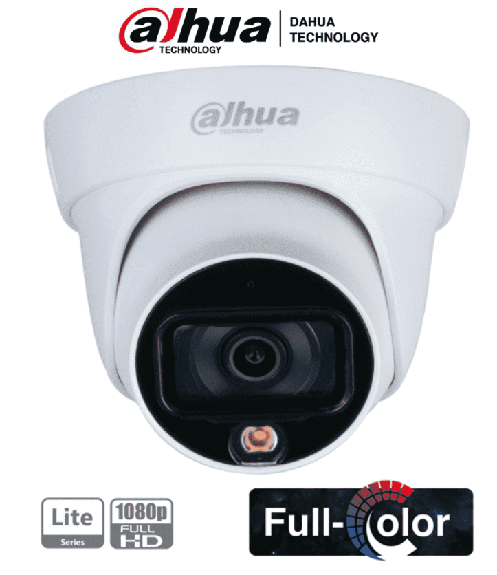 Dahua DH-HAC-HDW1239TLQN-LED-0280B-S2 Camara Full-Color Analoga Domo 1080p