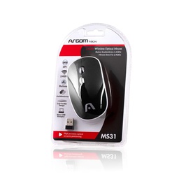[ARGMS0031BK] Argom Mouse Inalámbrico Optico 2.4GHZ
