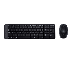 [MK220] Logitech Teclado y Mouse Inalámbrico Español