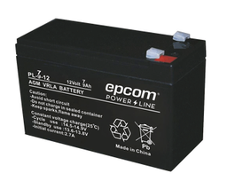 [PL712] Epcom Centra Bateria 12 Voltios 7 Amperios